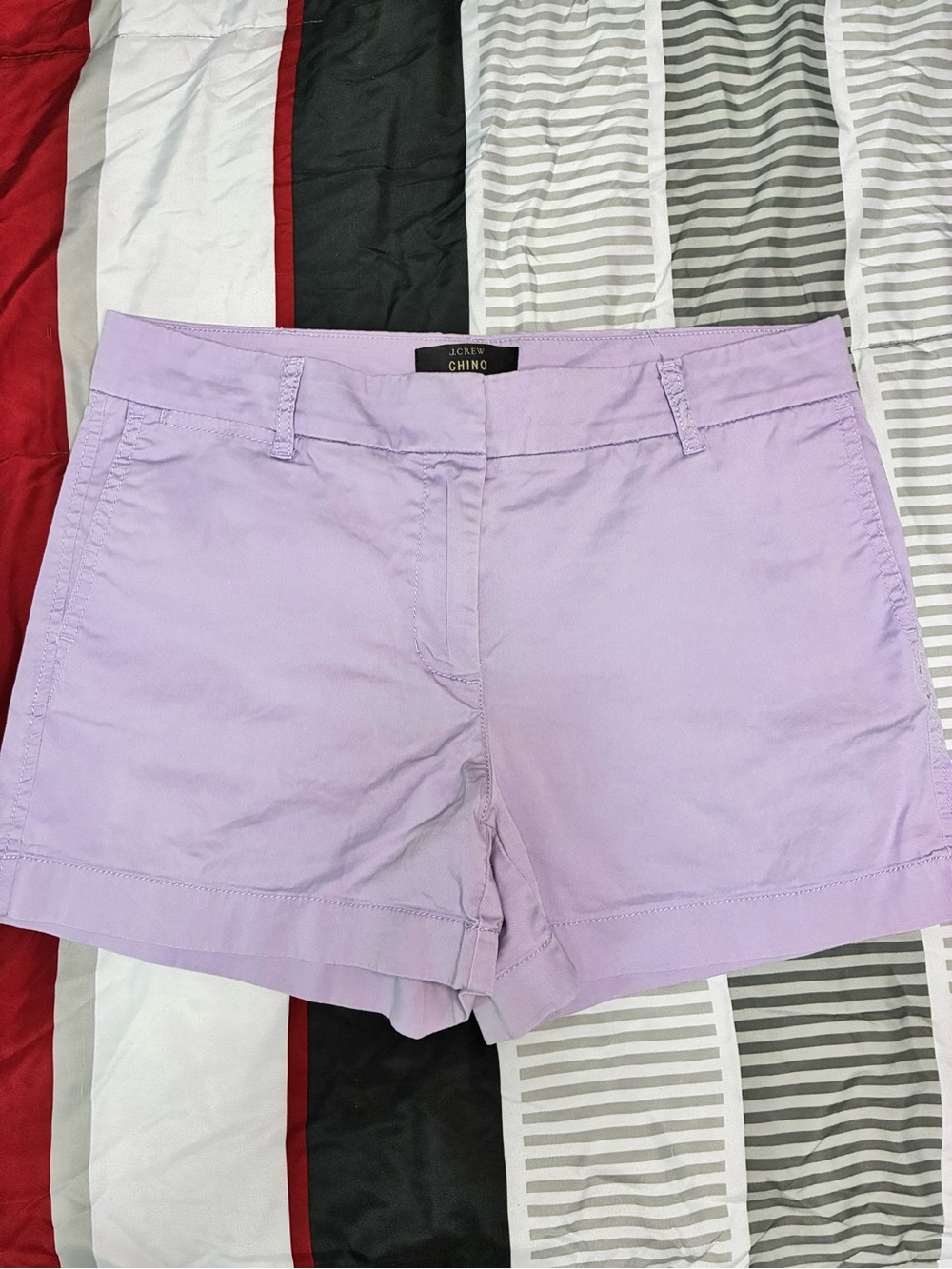 J. Crew Lilac Chino Bermuda Shorts